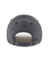 '47 Brand Men's Charcoal Chicago Bulls Scupper Rough Edge Applique Clean Up Adjustable Hat