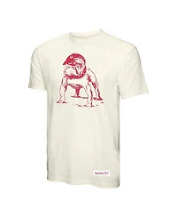Mitchell & Ness Men's Cream Georgia Bulldogs Vintage Tone T-Shirt