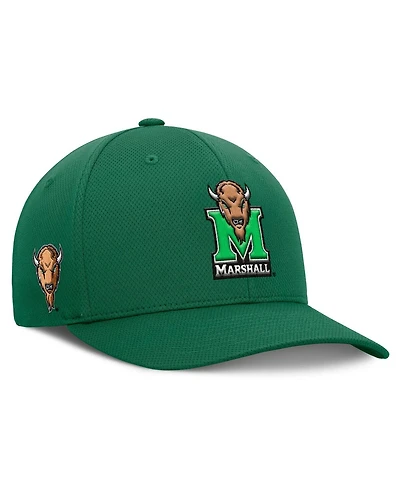 Top of the World Men's Kelly Green Marshall Thundering Herd Reflex Flex Hat