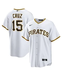 Nike Men's White Oneil Cruz Pittsburgh Pirates Home Replica Jersey