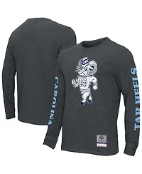 Mitchell & Ness Men's Charcoal North Carolina Tar Heels Team Pride Long Sleeve T-Shirt