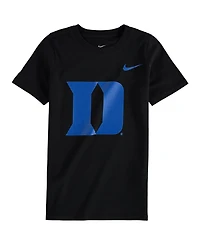 Nike Preschool Black Duke Blue Devils Logo T-Shirt