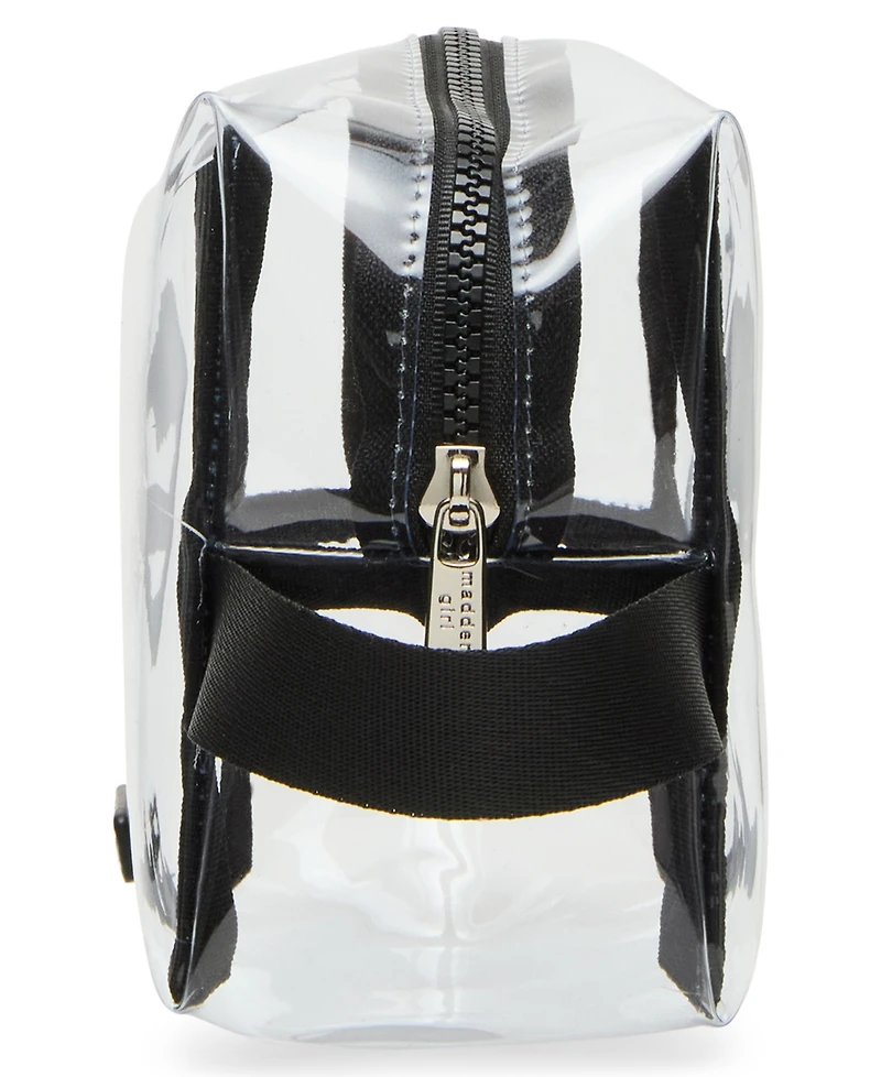 Madden Girl Eddiec Clear Zippered Pouch