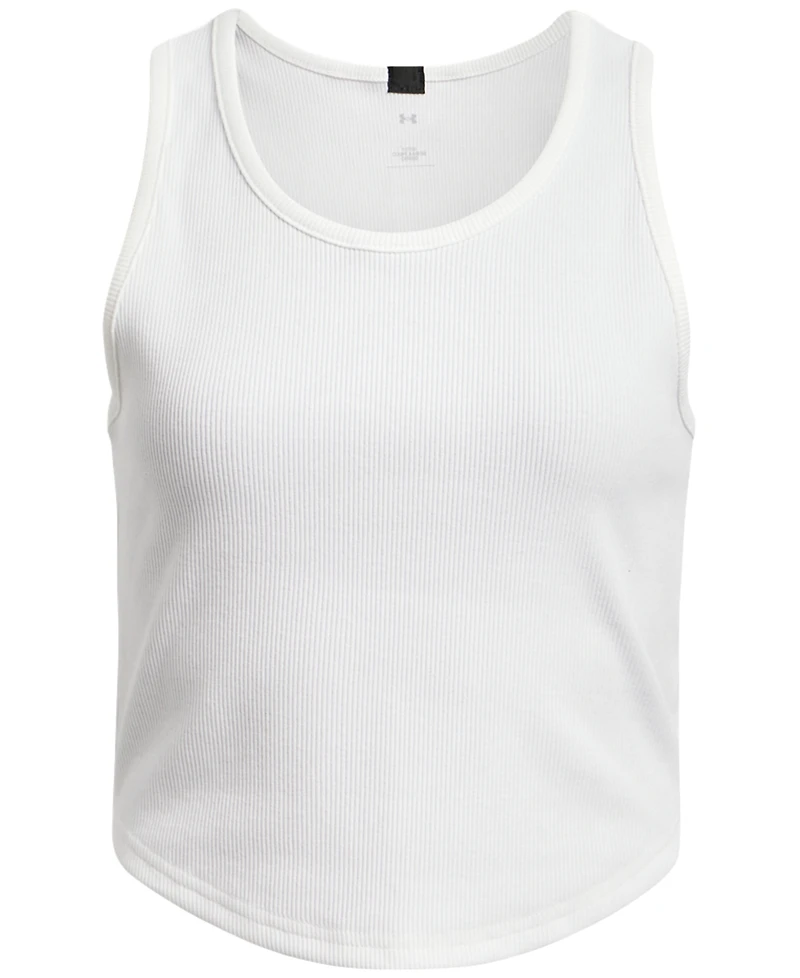 Under Armour Big Girls Rival Rib Ribbed Tank Top