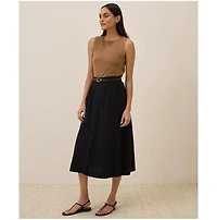 Pact Women's Organic Cotton Sunset Lightweight Button Skirt