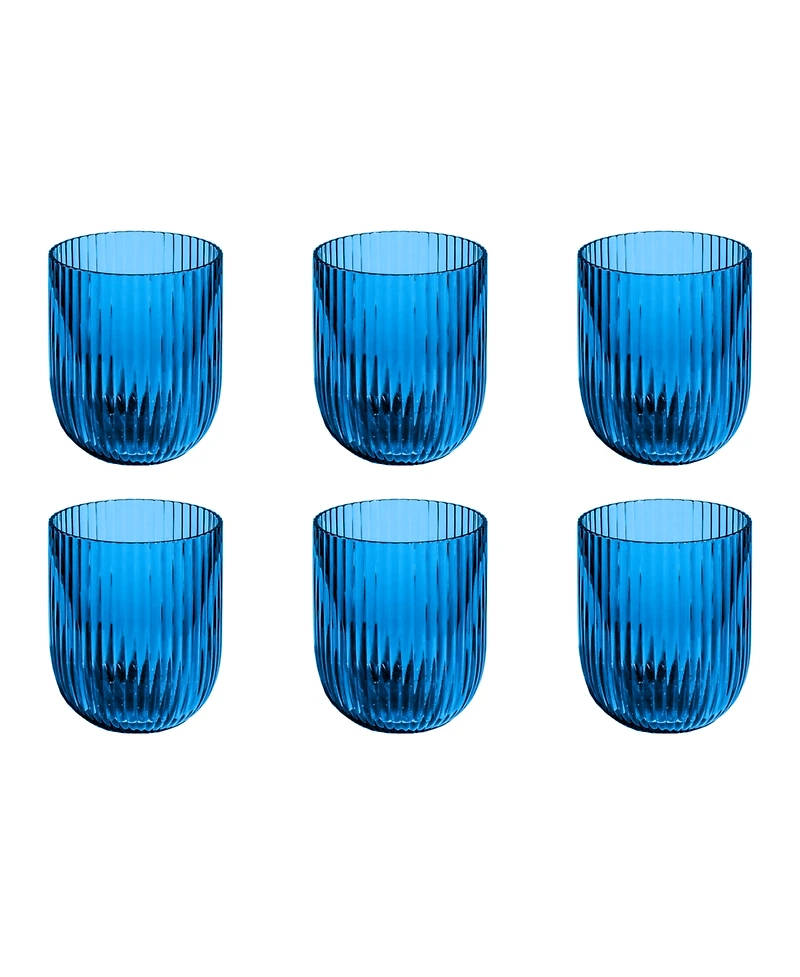 Abode Homewares Mesa Stemless Glasses, Set of 6