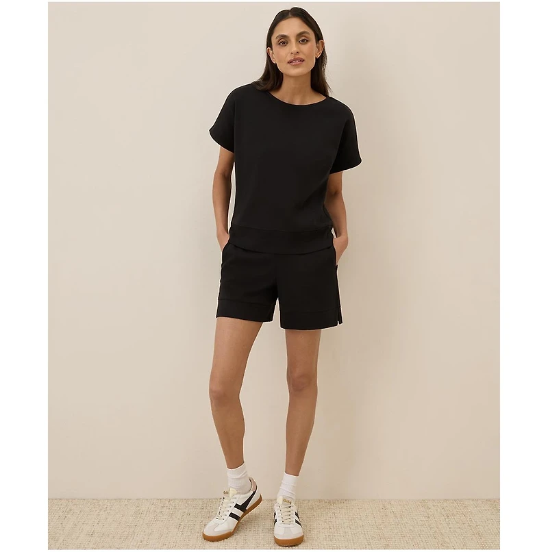 Pact Women's Organic Cotton Airplane Pull On Short