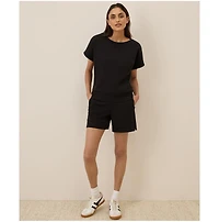 Pact Women's Organic Cotton Airplane Pull On Short