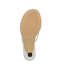 Calvin Klein Women's Opelle Tapered Kitten Heel Sandals