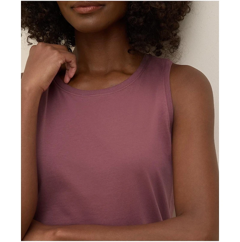 Pact Women's Organic Cotton Softspun High Neck Tank