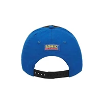 Sonic The Hedgehog Character & Checkered Patterns 2-Piece Curved Snapback Hat & Bi-Fold Wallet Set