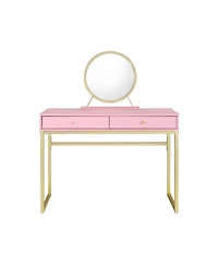 Mirrored 2-Drawer Dresser – Sleek and Stylish Storage