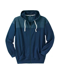 KingSize Big & Tall French Terry Snow Lodge Hoodie