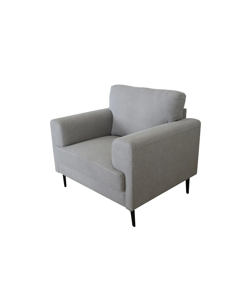 Linen Fabric Armchair – Elegant and Versatile Seating Option