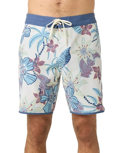 O'Neill Men's Original Print Scallop 18 Swim Shorts