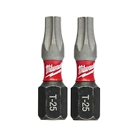 Milwaukee 48-32-4436 Shockwave Impact Torx T25 Insert Bits - 2 Pack