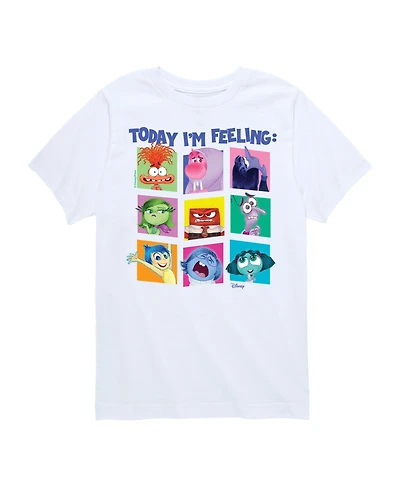 Disney Toddler Boys Inside Out 2 Today I'm feeling Graphic T-Shirt