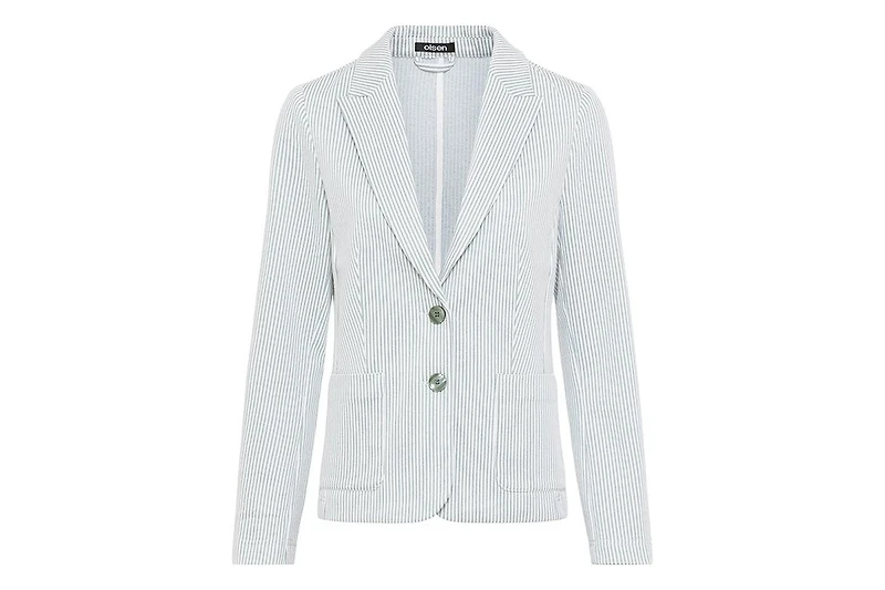 Olsen Women's Seersucker Blazer
