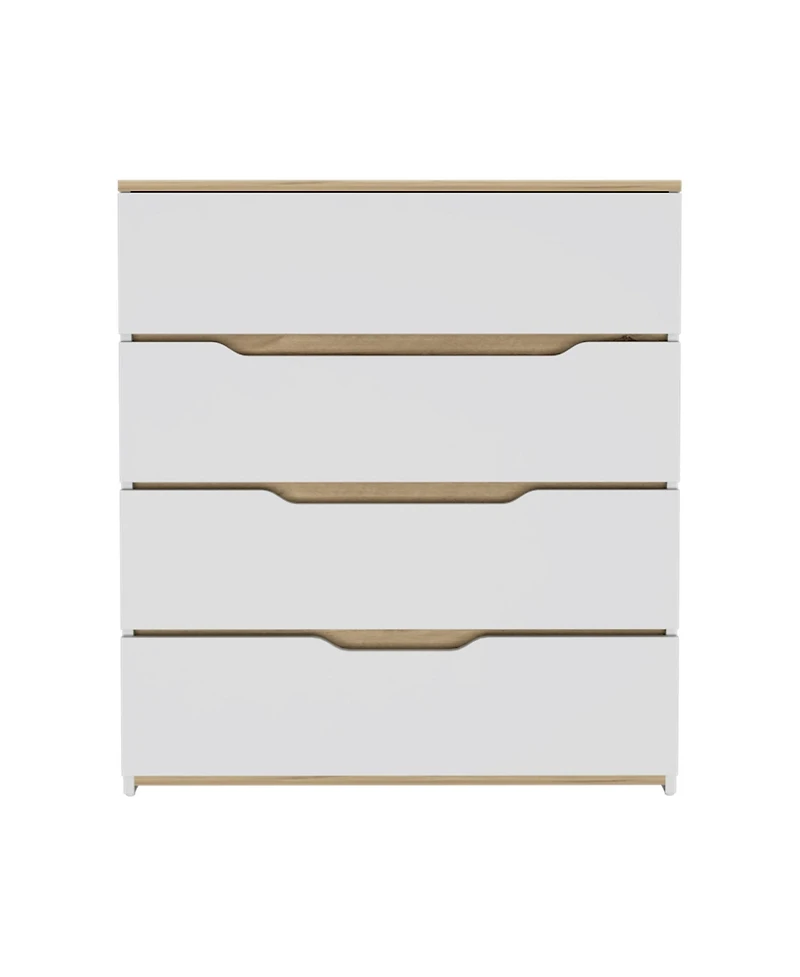 Spacious Four-Drawer Dresser for Clothes and Accessories