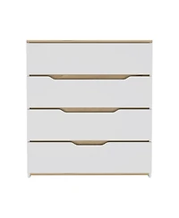 Spacious Four-Drawer Dresser for Clothes and Accessories
