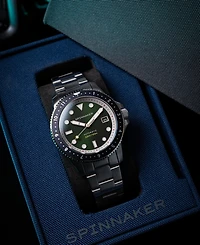 Spinnaker Men's Croft Pioneer Automatic Solid Stainless Steel Bracelet Watch