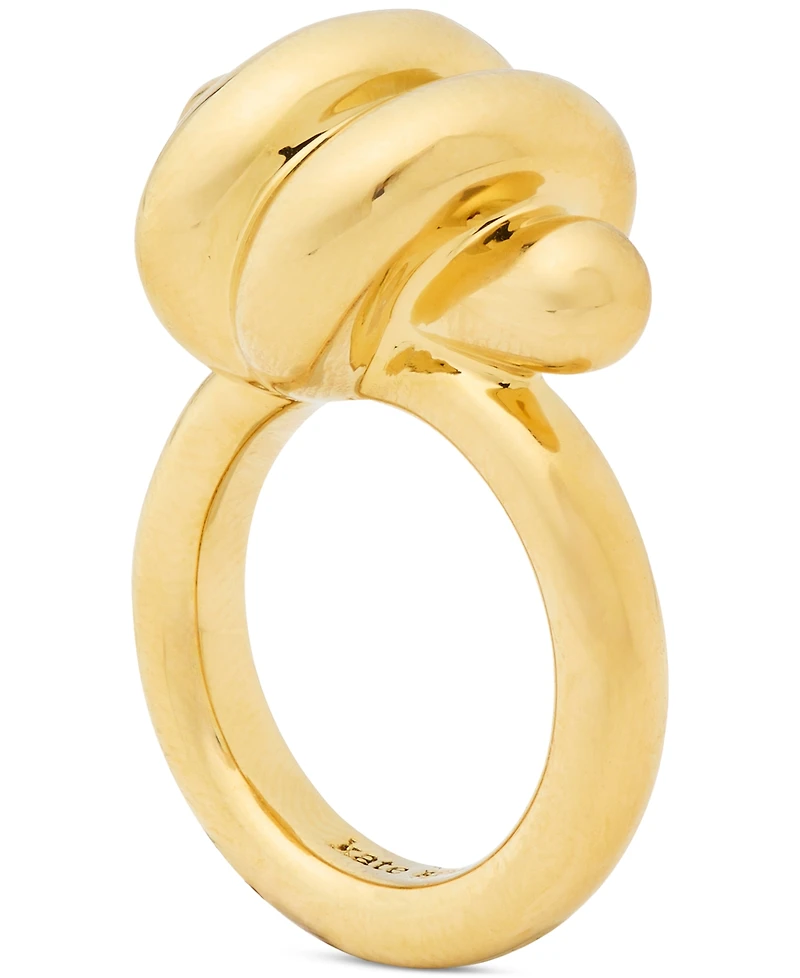 kate spade new york Gold-Tone Knot Statement Ring