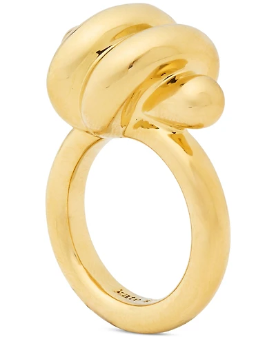 kate spade new york Gold-Tone Knot Statement Ring