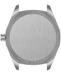 Tissot Men's Swiss Prc 100 Solar Quartz Stainless Steel Bracelet Watch 39mm