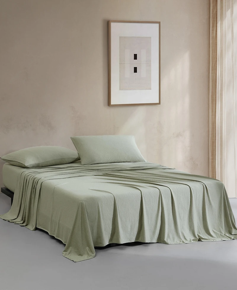 Calvin Klein Modern Cotton Melange Tencel Jersey 4-Pc. Sheet Set