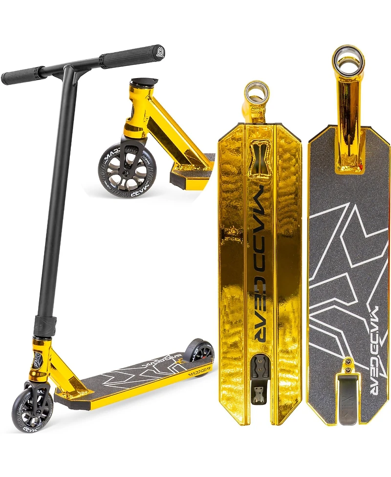 Pro Complete Stunt Scooter for Teens and Adults Ages 8 - 12 – Lightweight Durable Trick Scooter – Madd Gear MG6