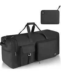 Urtala 80L Large Duffle Bag for Travel, Urtala 26” Travel Duffle Bag for Men and Women, Foldable Traveling Duffel Bags with Shoes Compartment,
