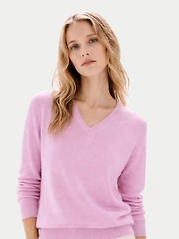 Gobi Cashmere Women's Essential Cashmere V-Neck Sweater