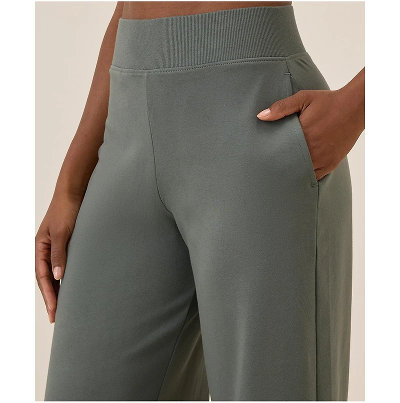 Pact Women's Organic Cotton Airplane Wide Leg Pant