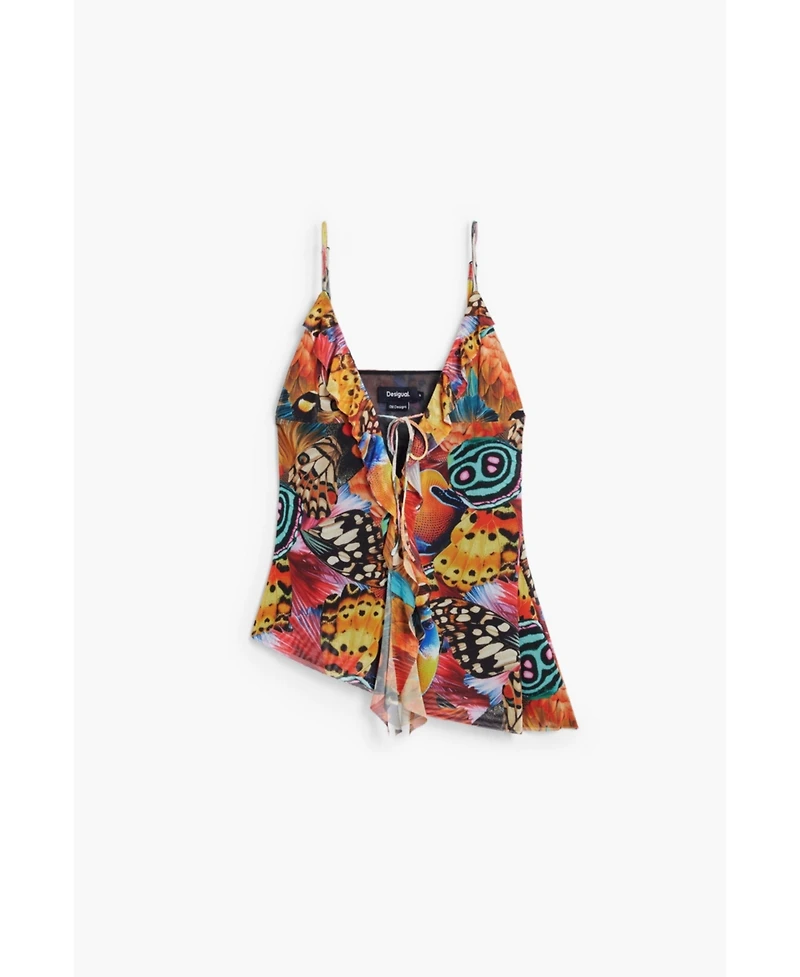 Desigual Women's T-shirt designed by Mr. Christian Lacroix