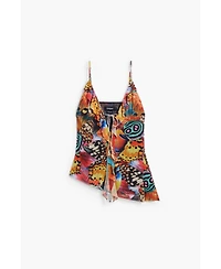 Desigual Women's T-shirt designed by Mr. Christian Lacroix
