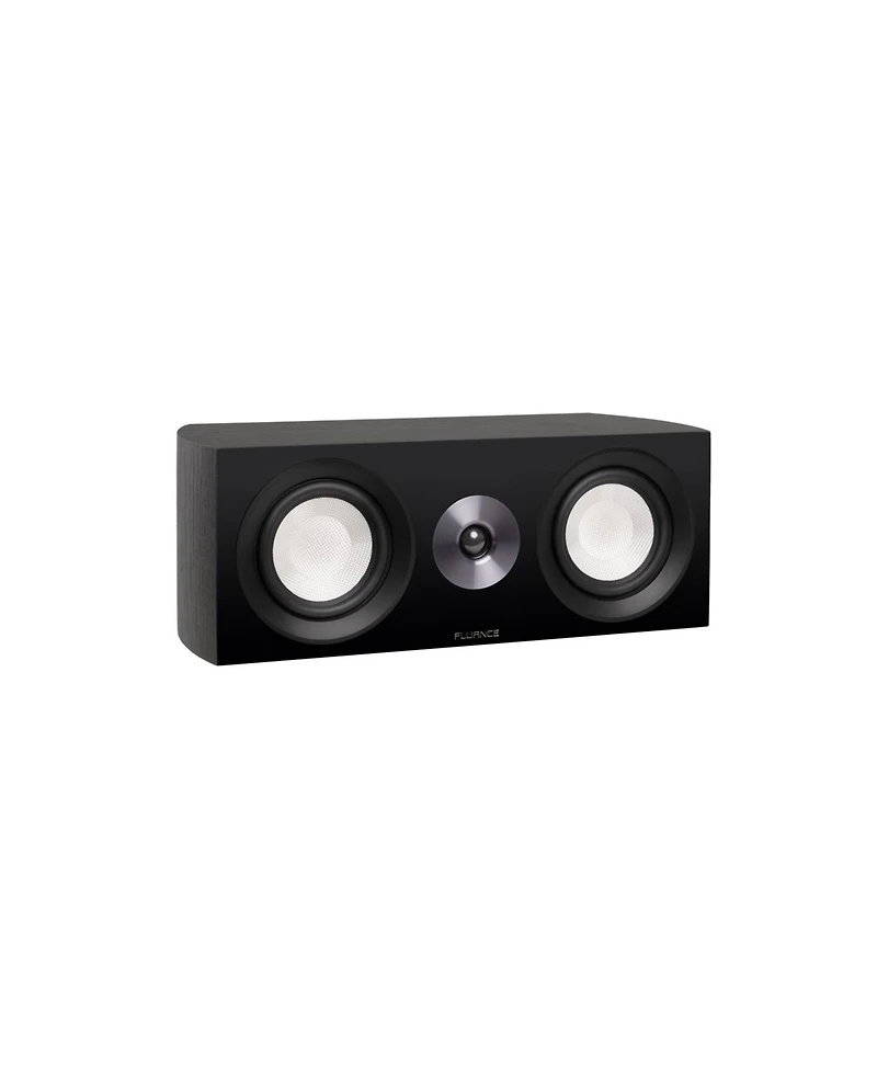 Fluance Reference Compact Surround Sound Home Theater 5.0 Channel Speaker System including 2-Way Bookshelf, Center and Rear Speakers