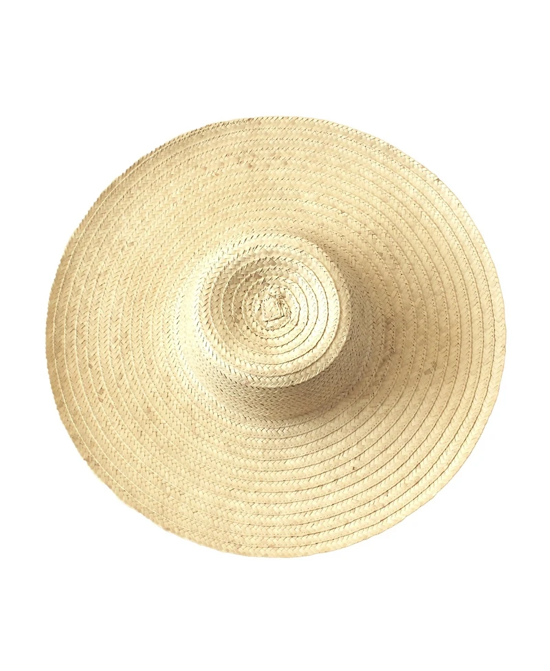 Brunna.co Rianna Palm Straw Hats Natural Beige