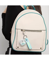 Sally Rose Cinnamoroll Heart Liquid Keychain