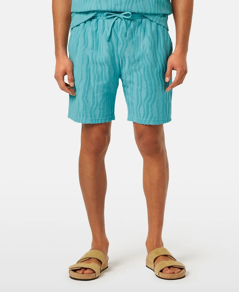 Scotch & Soda Men's Terry Jacquard Shorts