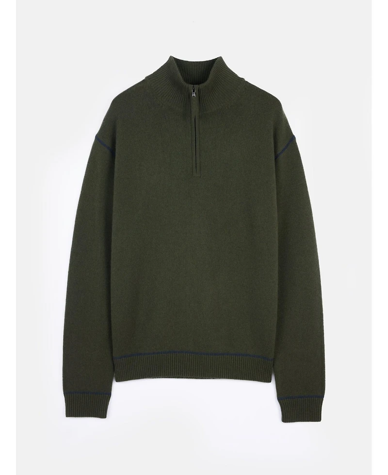 Gobi Cashmere Men's Cashmere Quarter-Zip Sweater