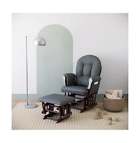 Storkcraft Hoop Glider and Ottoman