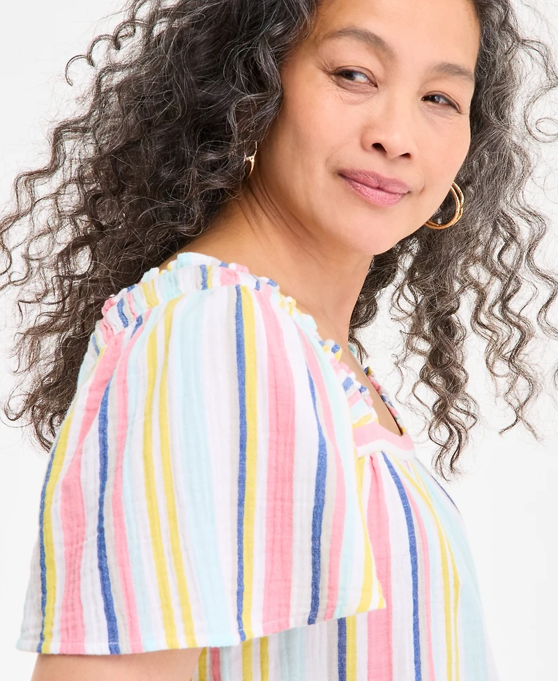 Style & Co Women's Square-Neck Top