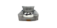 Happycare Tex Suede Fluffy Pet Car Seat