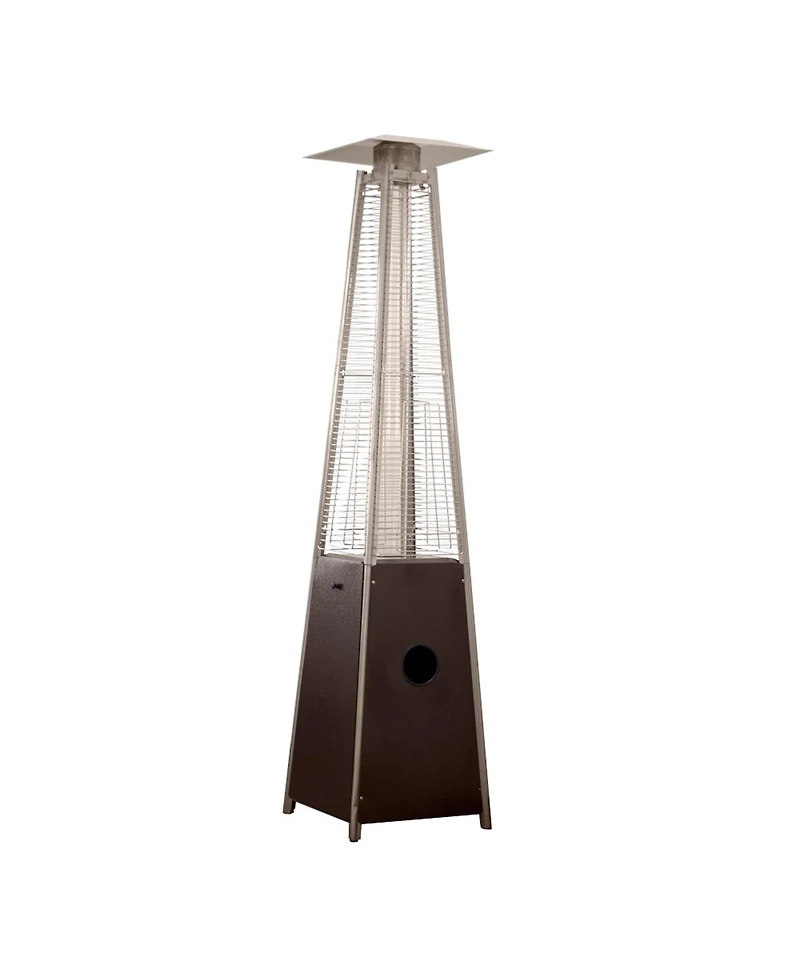 41000 Btu Steel Propane Triangular Pyramid Standing Patio Heater