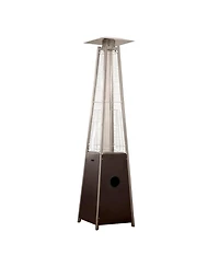41000 Btu Steel Propane Triangular Pyramid Standing Patio Heater
