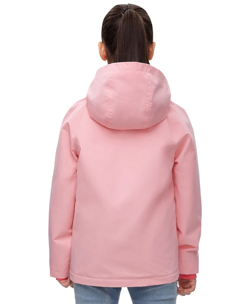 Rokka&Rolla Girls Ripstop Fleece Lined Windbreaker
