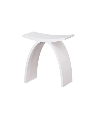 Casainc Freestanding Solid Surface Bathroom Shower Stool