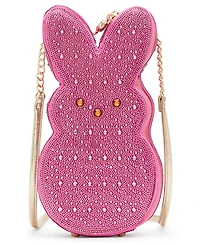 Betsey Johnson Rhinestone Peeps Small Crossbody Bag