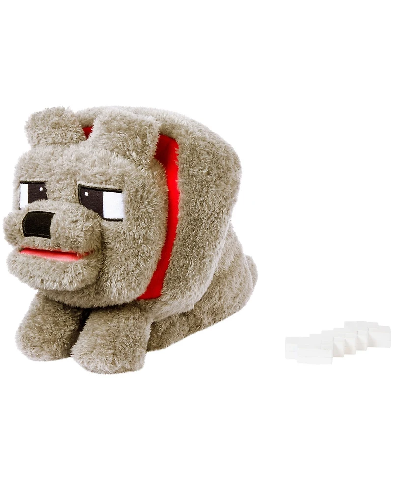 Minecraft Movie Food Mode Dennis Wolf Plush