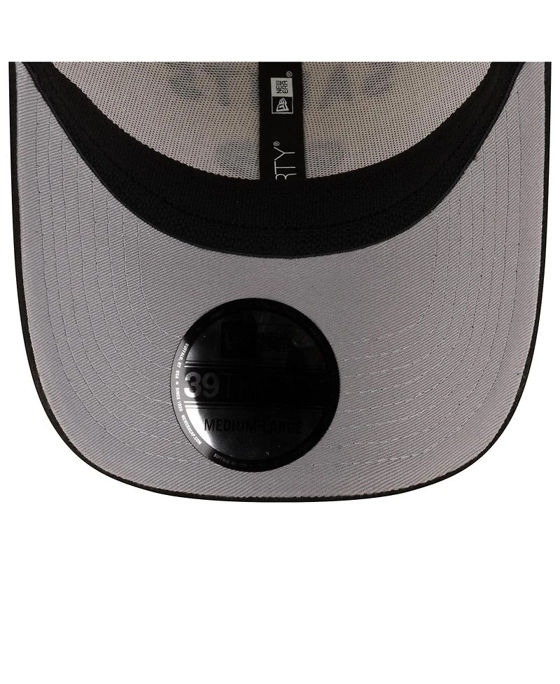 New Era Men's Cream/Black Orleans Saints 2025 Nfl Draft 39THIRTY Flex Hat